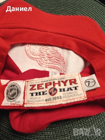Шапка на Detroit Red wings , снимка 4 - Шапки - 53978636