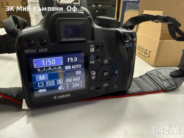 Фотоапарат Canon 1000D, снимка 6 - Фотоапарати - 53665630