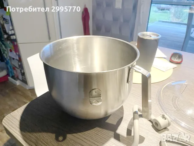 Миксер KitchenAid Heavy Duty 6.9л, снимка 12 - Миксери - 48930402