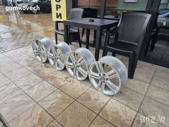 Оригинални Джанти Фолксваген-16 цола/5x100 Polo/Поло, снимка 5 - Гуми и джанти - 51970266