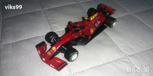 Bburago Ferrari SF1000 1:41 Shell Racing Bluetooth , снимка 2 - Колекции - 46955234