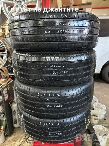 Гуми 205/55/17 Michelin 4 броя Летни