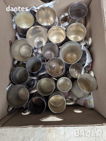 Бронзови съдове, сервизи, чайници, халби, свещници и др. – 222 бр., снимка 13 - Антикварни и старинни предмети - 51816434