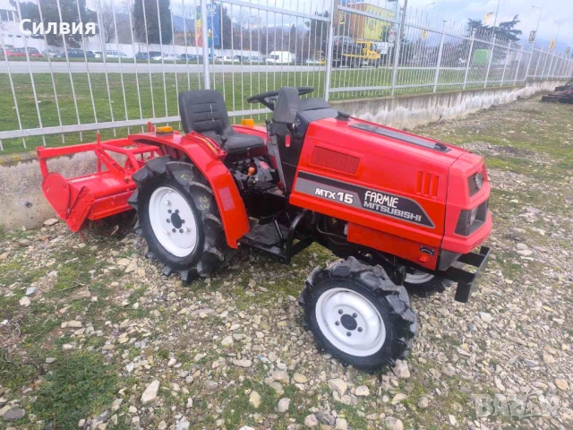 Японски трактор Мицубиши , снимка 3 - Селскостопанска техника - 53617147