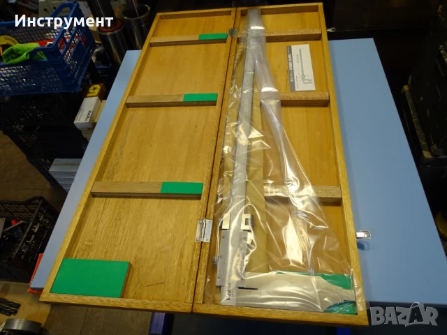 Шублер с удължени челюсти Mitutoyo 534-103 30L 0-750mm Vernier Caliper Long Jaw, снимка 8 - Шублери - 50808780