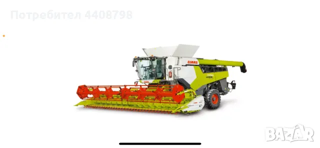 Комбайн CLAAS Lexion 7700 TT, 430 б. ч., 2023г.+Хедер Vario 930 с транспортна количка 2 оси, снимка 1 - Селскостопанска техника - 49518784