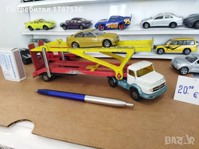 3801➡️ Corgi Mercedes Benz Car Transport ohne OVP, снимка 5 - Колекции - 54212829