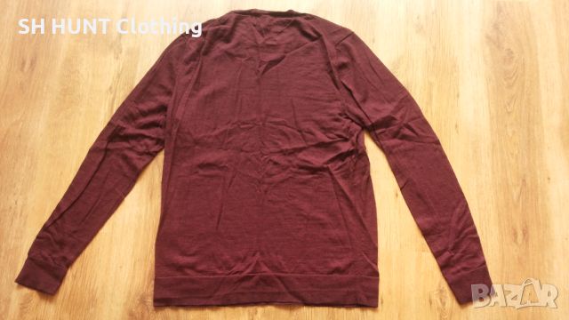 Jack & Jones 100% Super Fine Merino Wool размер L / XL блуза 100% Мерино Вълна - 1112, снимка 2 - Блузи - 46463801