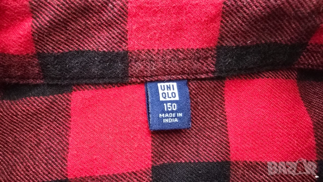 Детска карирана риза 11-12 години , снимка 3 - Детски ризи - 52772453