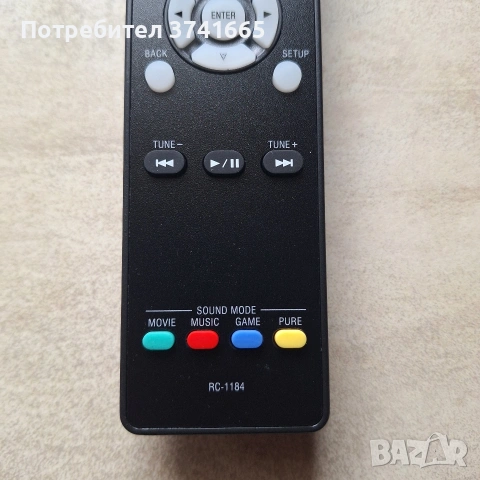 Дистанционно за ресивър Denon RC-1184, снимка 4 - Ресийвъри, усилватели, смесителни пултове - 53879884