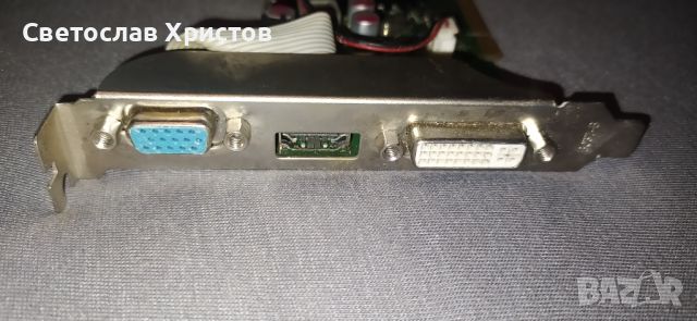 Продавам видео карта Inno3D GT220 1GB DDR3 128bit VGA DVI HDMI LP PCI-E, снимка 5 - Видеокарти - 45980264