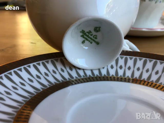 Двоен сет порцеланови чаши, снимка 8 - Чаши - 49728823