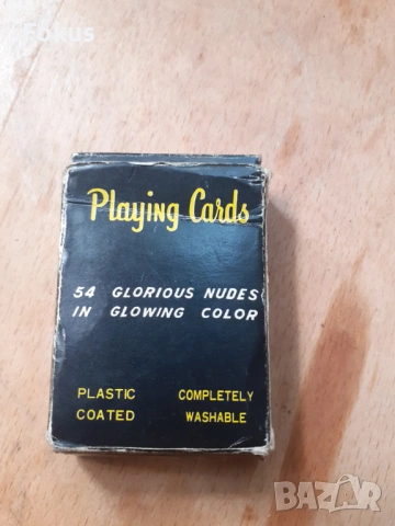 Стари мини колекционерски еротични карти за игра, снимка 2 - Антикварни и старинни предмети - 53275484
