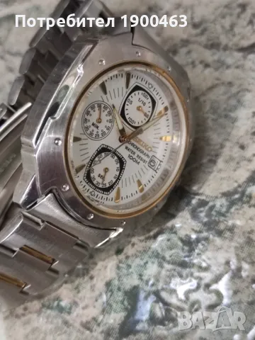 Seiko.chronograph., снимка 9 - Мъжки - 46821916