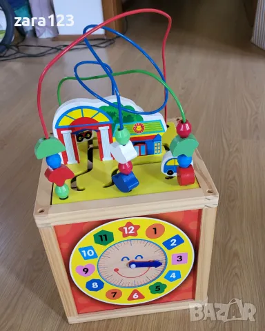 Образователен дървен куб