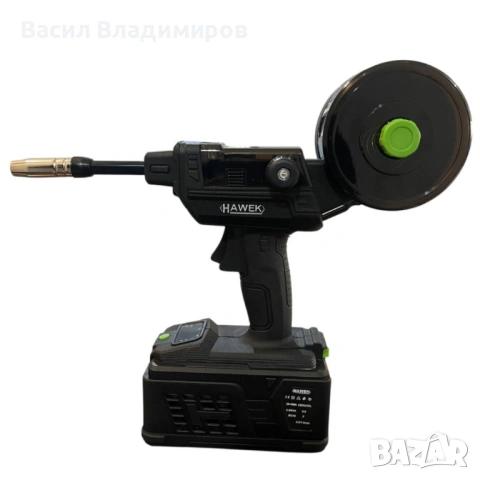 Инверторен телоподаващ апарат без газ Hawek 400A – професионално заваряване с една ръка, снимка 2 - Други инструменти - 53911853