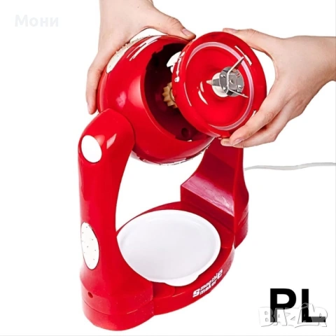 Шейк Мейкър Smoothie Maker – 300 W, 3 скорости + Pulse, Пластмасова купа – Идеален за смути и напитк, снимка 3 - Други - 53155929