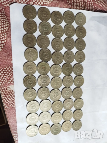 50 стотинки 1974 и 1990г по 50бр., снимка 4 - Нумизматика и бонистика - 53521695