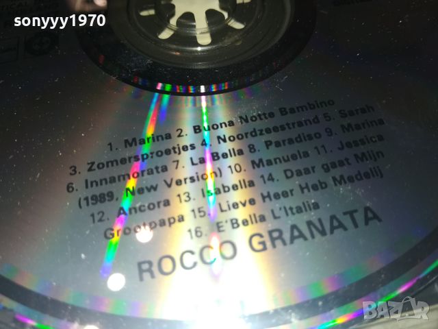 sold out-ROCCO GRANATA CD-MADE IN HOLLAND 0707241119, снимка 8 - CD дискове - 46499089