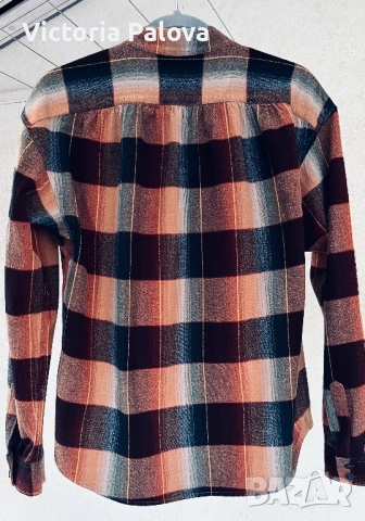 CLOSED quiet luxury карирана фланелена риза, снимка 9 - Ризи - 52435948