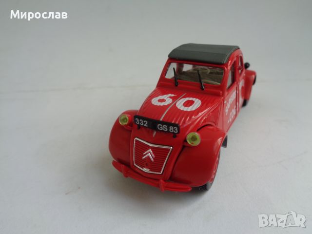 1:43 NOREV CITROEN 2 CV COGOLIN ПОЖАРНА КОЛИЧКА МОДЕЛ, снимка 2 - Колекции - 46007634