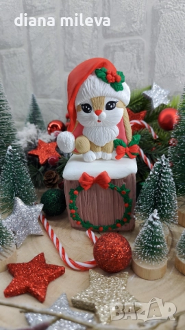 Коледно Зайче, идеален подарък за малки и големи!!, снимка 6 - Декорация за дома - 52343807