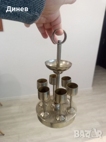 Представителен СОЦ сет за ракия – любимият стил на Тодор Живков, снимка 7 - Декорация за дома - 53471661