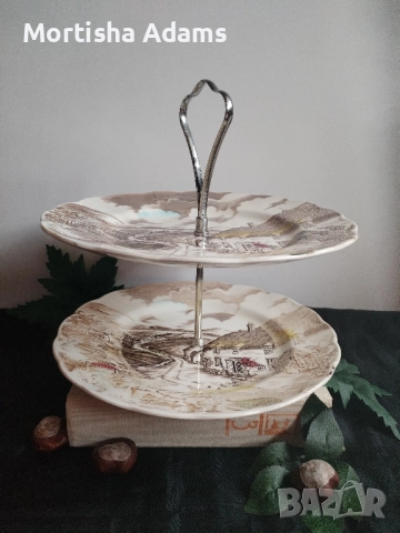 Английски винтидж поднос