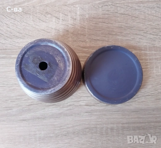 Кашпа керамична , снимка 4 - Саксии и кашпи - 53809884