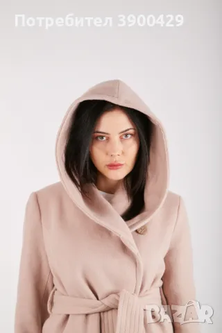 Дамско Палто Dacota coat - Нюд, снимка 2 - Палта, манта - 47717758