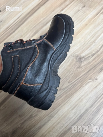 Мъжки кожени работни обувки SANTOS ! 46 н, снимка 9 - Мъжки боти - 52179804