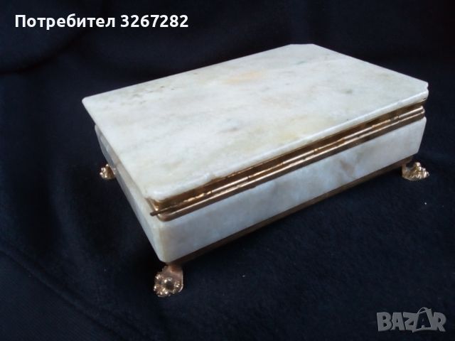 Кутия,Български Мрамор,За Бижута,, снимка 9 - Антикварни и старинни предмети - 45385685