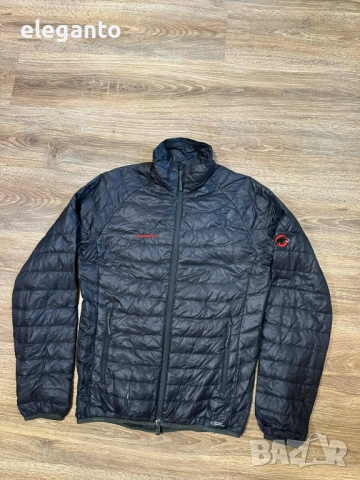 Мъжко олеотено пухено яке MAMMUT Broad Peak Pertex Qtum 850+cuin Down Jacket , M Размер , снимка 2 - Якета - 53814145