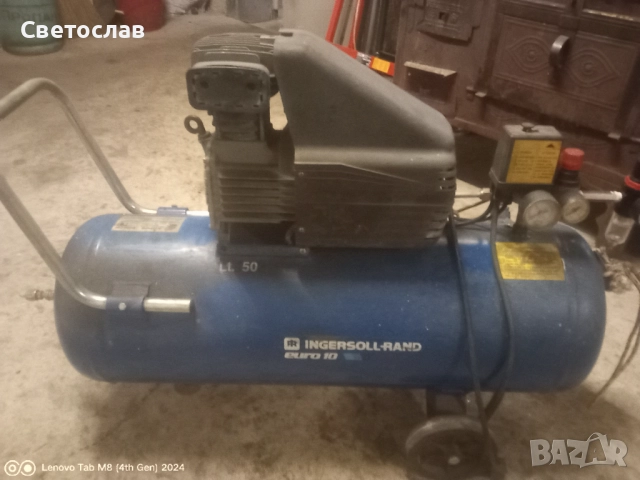 Продавам 50 л. Компресор, снимка 2 - Компресори - 52909526