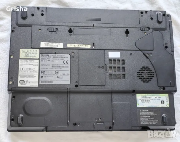 Продавам лаптоп Toshiba Satellite M45-S269, снимка 6 - Части за лаптопи - 47066658