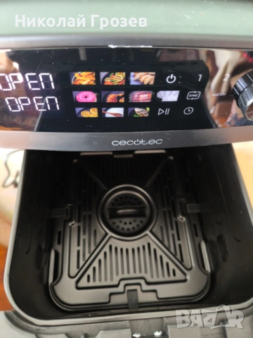Air Fryer Cecotec Cecofry DuoLevel 10000 Еър Фраер 10L Фритюрник с горещ въздух, снимка 5 - Други - 53817700