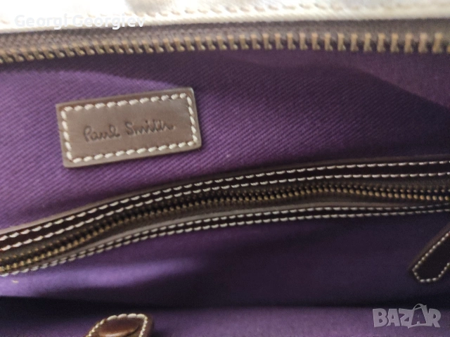 Paul Smith Vintage Mini Cooper "Artist Stripe"- Коликционерска чанта., снимка 8 - Антикварни и старинни предмети - 53905340