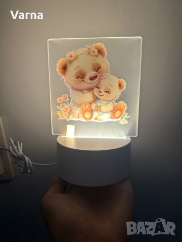 Детска 3D нощна лампа