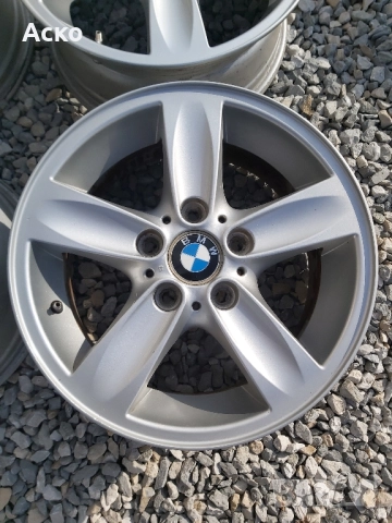 5x120..16.цола.7j ET44 оргинални BMW, снимка 4 - Гуми и джанти - 51900687