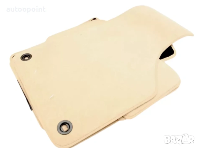  Мокетни стелки за VW Passat B6 / B7 3C (2005-2014) - елипсовидни щипки - Бежови Petex, снимка 2 - Аксесоари и консумативи - 53898810