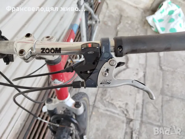 26 цола алуминиев велосипед колело размер 46, 27 скорости Shimano deore lx, rock shox, truvativ , снимка 2 - Велосипеди - 49095566