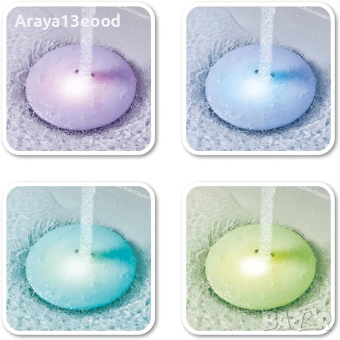 Abfluss-Fee LED тапа за сифон за баня или кухня с ароматизатор – свежест и ефектна визия, снимка 7 - Други стоки за дома - 54205258