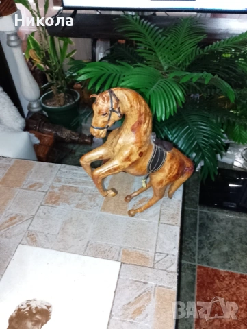 Коне от папие маше,делфини, снимка 9 - Декорация за дома - 48763347