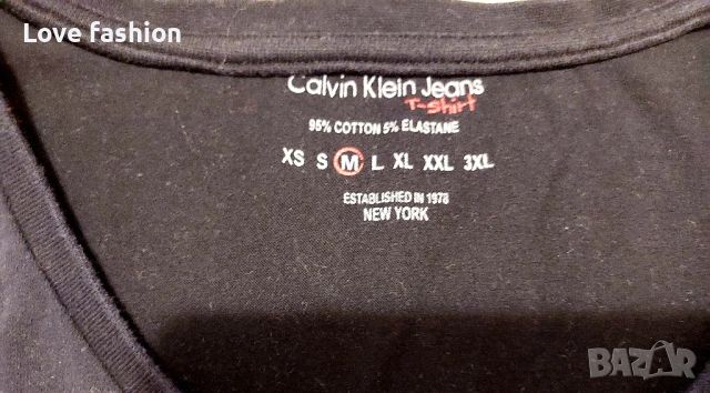 Оригинална черна блуза Calvin Klein Jeans , снимка 4 - Блузи с дълъг ръкав и пуловери - 45112240