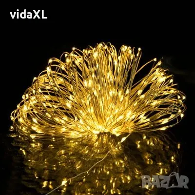 vidaXL LED микро стринг лампички 40 м 400 LED топло бяло 8 функции(SKU:328847), снимка 4 - Други - 49323031