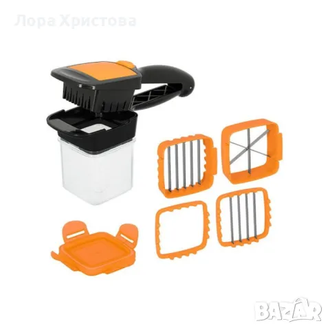 Мултифункционално ренде за плодове и зеленчуци 5 в 1 Genius Nicer Dicer, снимка 5 - Аксесоари за кухня - 48911567