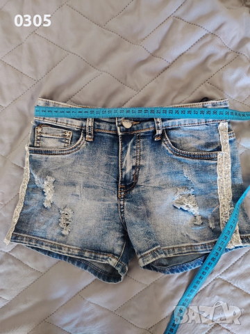 Къси дънкови панталони , снимка 2 - Детски къси панталони - 54089092