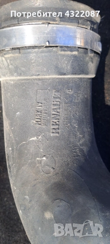  Въздуховоди Рено Гранд Сценик / Renault Grand Scenic II 1.9 dci 130к.с., снимка 4 - Части - 51668785