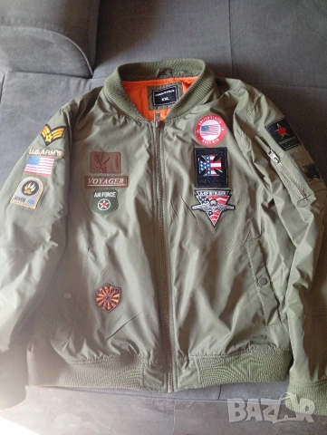 Пилотско яке бомбър US NAVY 