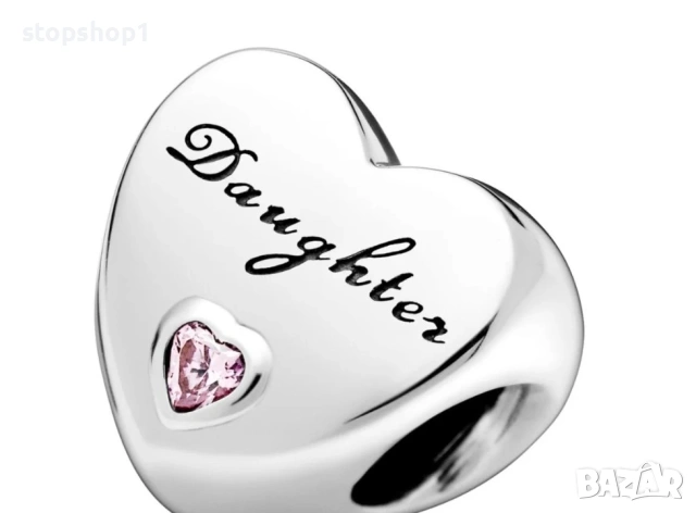 Pandora висулка сърце на дърщерята daughter pandora heart charm
